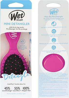 Obrázek produktu pro Wet Brush Mini Detangler kartáč na vlasy růžový