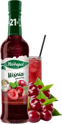Obrázok produktu pre Syrop Wiśniowy Herbapol 420 ml