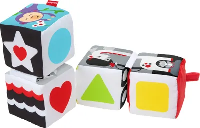 Immagine prodotto di Cubi morbidi reversibili Fisher-Price Baby