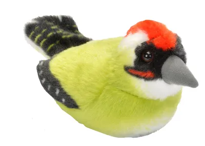 Produktbild von Wild Republic Stofftier Specht - Plusch - 15 cm - grun - Vogel