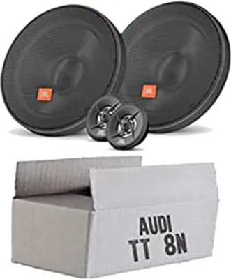 Produktbild von Lautsprecher Boxen JBL 16,5cm System Auto Einbausatz - Einbauset passend für Audi TT 8N Front - justSOUND