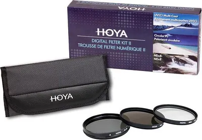 Immagine prodotto di Set di filtri HOYA DFK67 (UV, PLC, ND) D67 mm