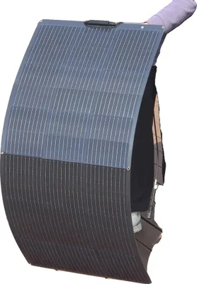 Productafbeelding van Zonnepaneel, monokristallijn materiaal, duurzaam ontwerp, flexibel PET, 150W