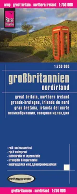 Obrázek produktu pro Reise Know-How Mapa Velké Británie 1 : 750 000
