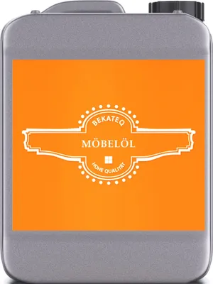 Produktbild von Möbelöl farblos 1l I Holz-Öl für innen & außen I Leinöl-Firnis Pflegöl für Möbel Gartenmöbel & Terassenmöbel I für Tische, Stühle I Wasser & schmutzabweisend I mit Farbvertiefung - BEKATEQ BE-213