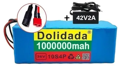 Produktbild von Lithium-Batteriepack, 36V Spannung, 100000mAh Kapazität, 10S4P T-DC