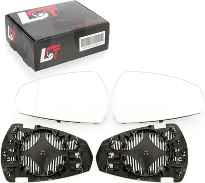 Produktbild von 2x Spiegelglas Außenspiegel heizbar links rechts für AUDI A3 8V ab 2012 Cabrio