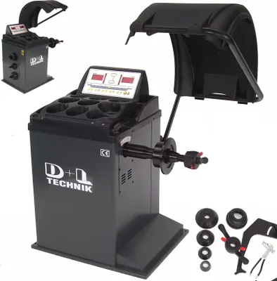 Produktbild von Reifenwuchtmaschine Reifen Felgen Wuchtmaschine bis 24" Auswuchtmaschine 06305