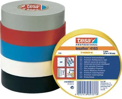 Obrázek produktu pro Maskovací páska tesaflex Premium 4163 30 mm x 33 m bílá