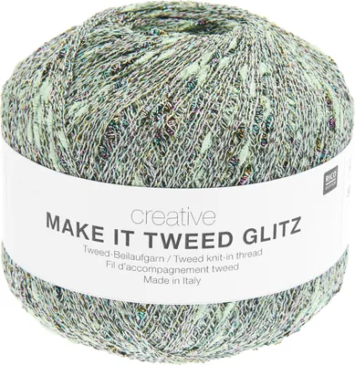 Produktbild von Rico Design Creative "Make It Tweed Glitz" Mint