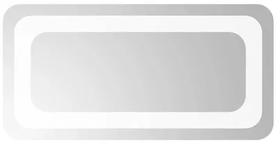 Immagine prodotto di Specchio da bagno LED, trasparente, 40 x 20 cm, vetro temperato