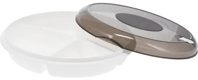 Zdjęcie produktu dla Talerz do mikrofalówki z pokrywką, Ø 24,5 cm