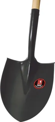 Produktbild von Idealspaten Spatenschaufel schwarz klein Gr. 1, mit YD Stiel
