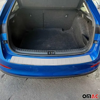 Image de Protection seuil coffre pare-chocs pour Skoda Scala 2019-2024 inox Chromé