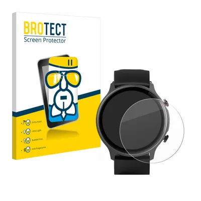 Produktbild von BROTECT Schutzglas für Hama Fit Watch 6910 Schutzfolie Panzer Folie Glas Display Schutz klar