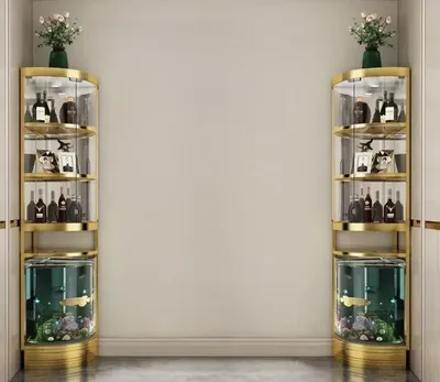 Productafbeelding van Vitrinekast, wijnrekvitrine, wijnvitrine, wijnopslag, wijnschrank