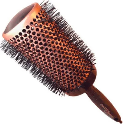 Produktbild von Hercules Sägemann Rundbürste kupfer/schwarz 65 mm