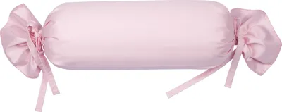 Produktbild von Traumschloss Mako-Satin Kissenbezug 15 x 40 cm rosa 100% Mako-Baumwolle, mit Reißverschluss