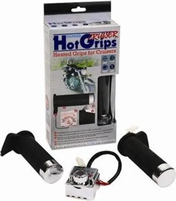 Productafbeelding van OXFORD OF697 Verwarmde handvatten voor motorfiets, stuur, zwart, chroom