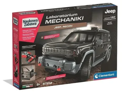 Zdjęcie produktu dla Clementoni Naukowa Zabawa - Laboratorium mechaniki: Jeep Recon