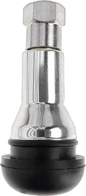Produktbild von 1 x Gummiventile TR 413 AC Reifenventile Verchromt Schlauchlos PKW für Alufelgen