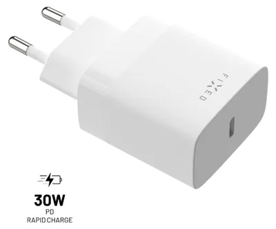 Produktbild von Festes USB-C 30W Reiseladegerät | FIXC30N-C-WH