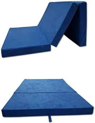 Produktbild von Famanu Klappbett Leicht - Blau - 80x200x10cm
