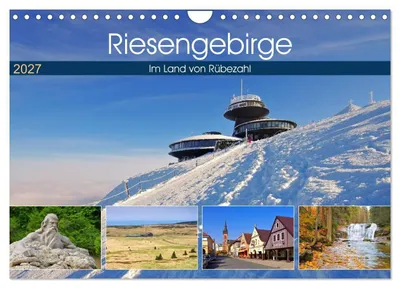 Produktbild von Riesengebirge - Im Land von Rübezahl (Wandkalender 2027 DIN A4 quer), CALVENDO Monatskalender