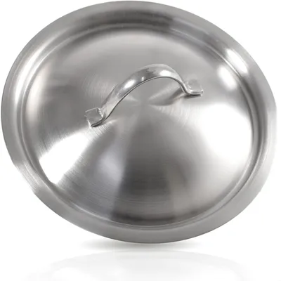 Obrázok produktu pre Nerezová pokrievka na hrnce, univerzálna, priemer 24 cm