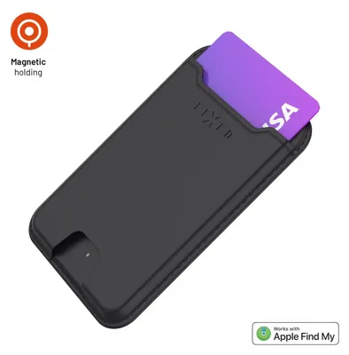Immagine prodotto di Custodia per MagSafe con funzione di localizzazione per Apple Find My, MagWallet fisso, nero