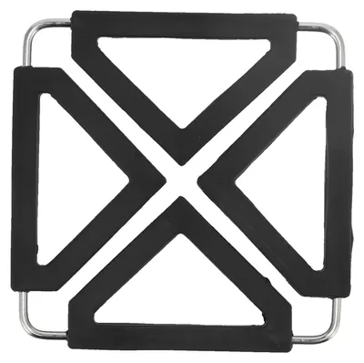 Immagine prodotto di Sottobicchieri in silicone, sottobicchieri in acciaio inossidabile, sottobicchieri antiscivolo, sottopiatti isolanti dal calore, tovagliette pieghevoli, set di tovagliette per piatti, pentole e padelle