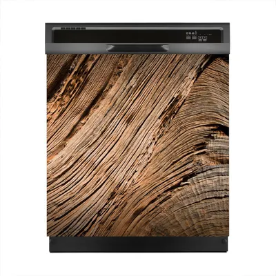 Produktbild von Magnete Dekorative 60x60 cm Küche Magnetmatte Spülmaschine - Braunes Holz