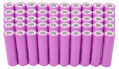Immagine prodotto di Batteria ricaricabile agli ioni di litio, 3500 mAh, scarica di 25 A, confezione da 35-50 pezzi