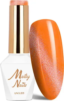 Produktbild von Molly Nails Neon Flashy Cat Eye HEMA-freier Hybrid-Nagellack, 8 g, Nr. 171