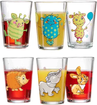 Produktbild von Ritzenhoff & Breker Kinderbecher 6er Set Monsterchen & Waldtiere