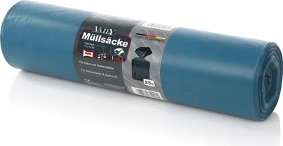 Produktbild von Vaily Müllsäcke Extra Stark 25er Pack - 120 L Abfallsäcke Müllbeutel Mülltüten