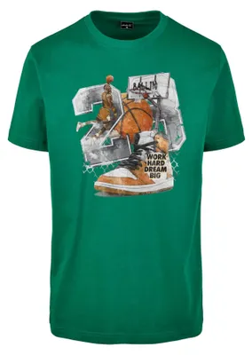 Image de Mister Tee - T-shirt pour hommes "Ballin", modèle TN1919 (Taille S), couleur vert forêt