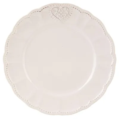 Produktbild von Clayre & Eef Frühstücksteller Ø 21 cm Beige Keramik