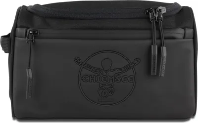 Produktbild von Chiemsee TRACK 'N' DAY Kulturbeutel Waschtasche Kosmetiktasche schwarz