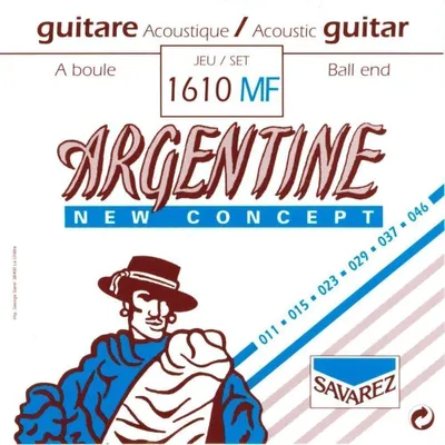 Zdjęcie produktu dla Savarez 1610MF, Gitara, 6 szt.