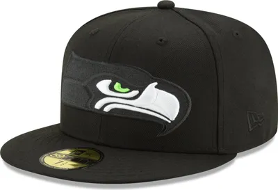 Produktbild von New Era Seattle Seahawks Elements 2.0 Black 59Fifty Cap schwarz 6 7/8