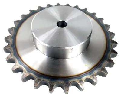 Image de Pignon 16B, 28 dents, avec moyeu, trempé, P : 25,4, 1″ Ozdowski, à une rangée