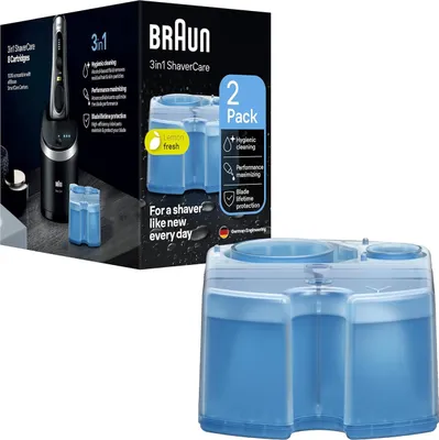 Produktbild von Braun CCR2 2-pak - Wkłady czyszczące - niebieski