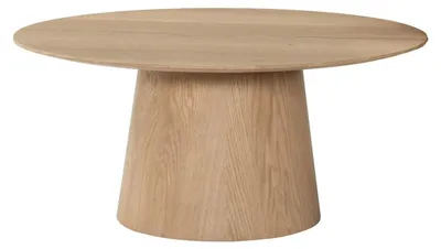 Produktbild von Couchtisch Novero 80 x 80 x 38 cm Eichenholzfurnier Natur