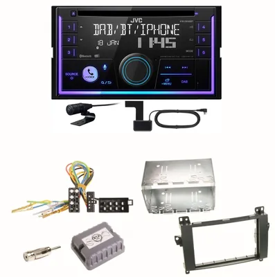 Produktbild von JVC KW-DB95BT Bluetooth Digitalradio Einbauset für Mercedes Vito Viano W639