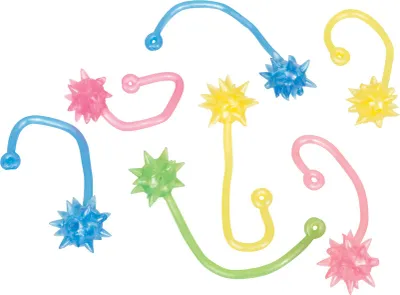 Produktbild von 8 Pinata Geschenke Glibber Sterne Accessoires piñata bunt - Einheitsgröße