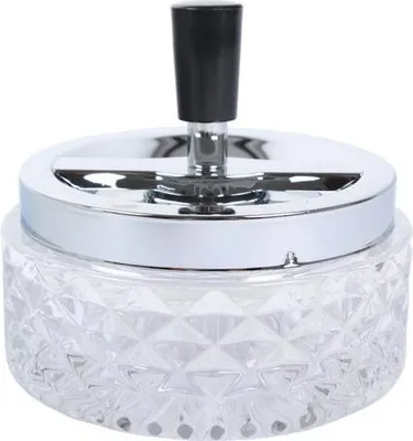 Produktbild von Rotierender Glasaschenbecher 11,5cm
