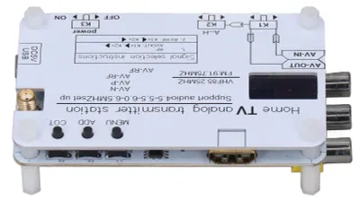 Image de Station d'émetteur TV analogique pour multimédia haute définition