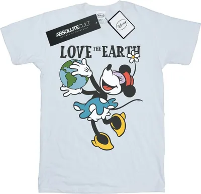 Produktbild von Disney - "Love The Earth" T-Shirt für Damen BI36926 (XL) (Weiß)