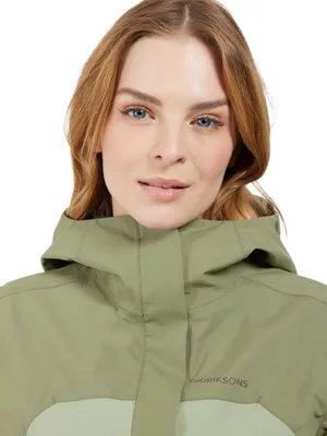 Produktbild von Didriksons Grit 3 - Damenjacke, Größe:36, Farbe:wild forest green